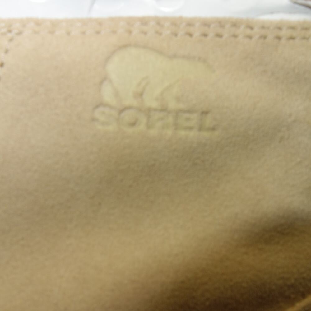 NEW Sorel Hi Line Lace Boots Bleached Ceramic Buff Tan Women's 10.5 - Picture 6 of 11